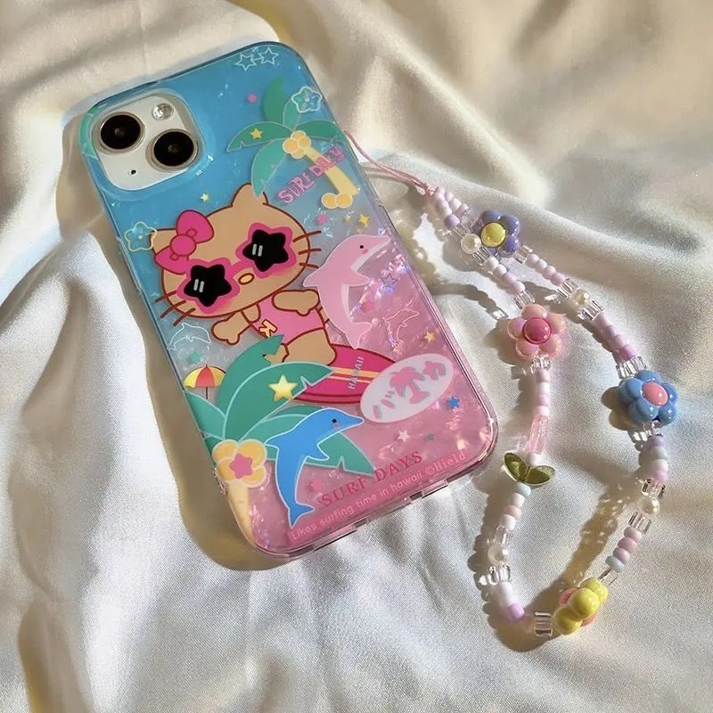 Hello Kitty Hawaii iPhone Case