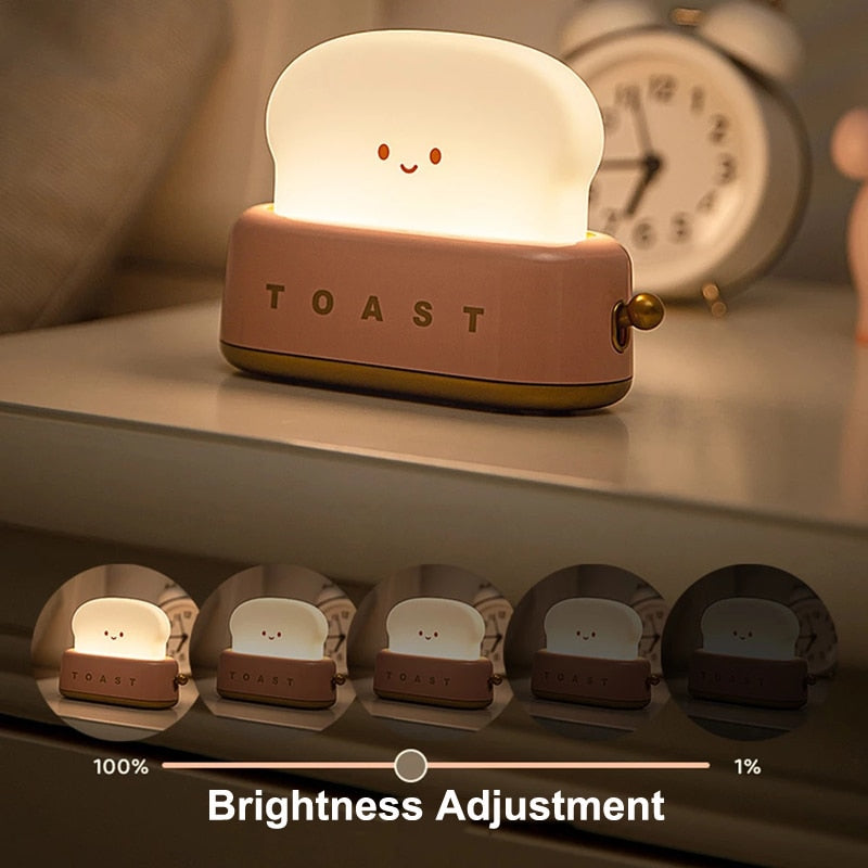 LED Toast Night Light