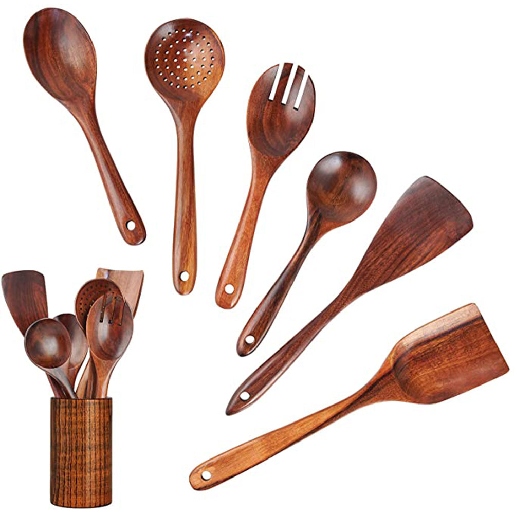 Wooden Cooking Utensil Set