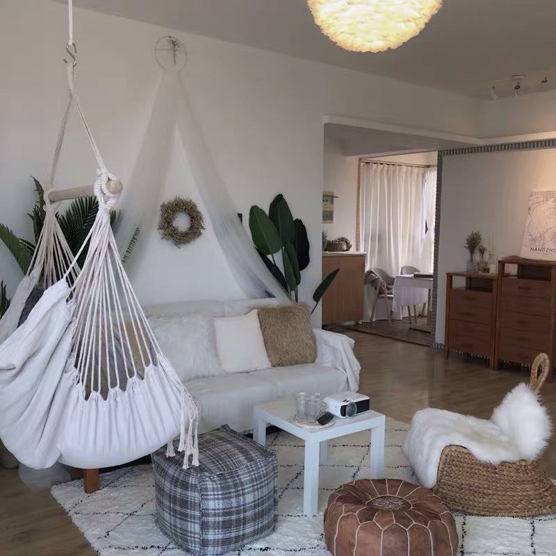 Tassel Hanging Hammock Swing Chair