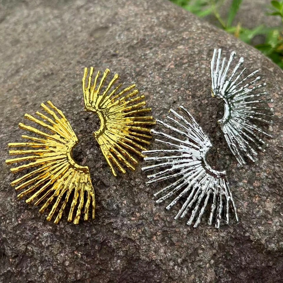 Baroque Gold Earrings