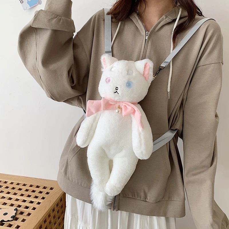 Kawaii Lolita Cat Backpack