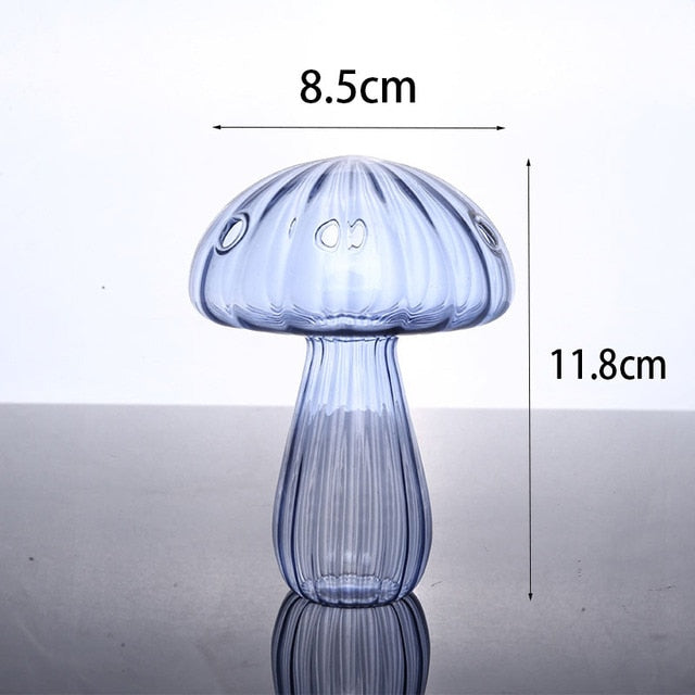 Mushroom Glass Vase