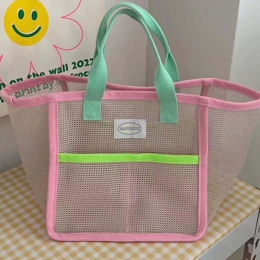 Pink Beach Bag