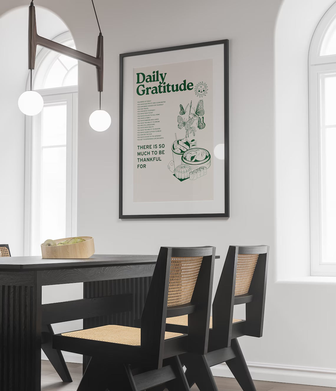 Green Retro Poster
