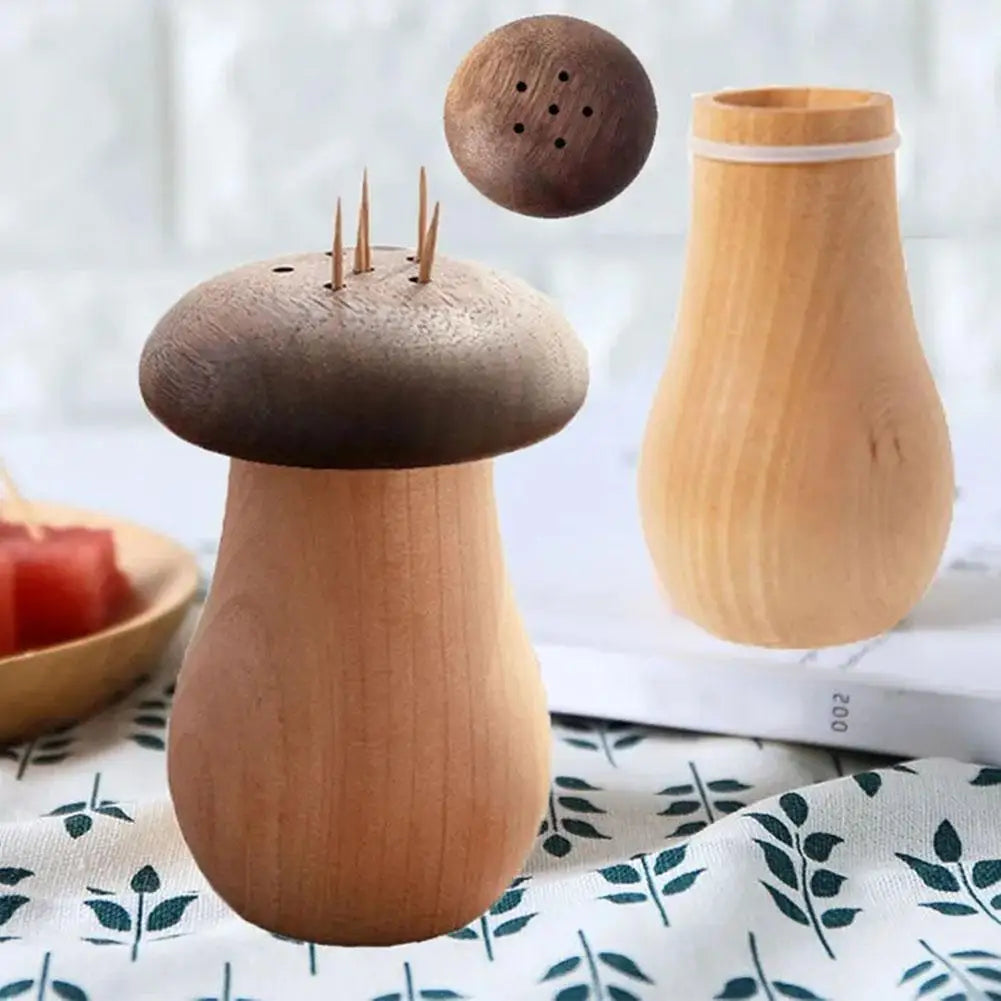 Mushroom Toothpick Holder Dispenser
