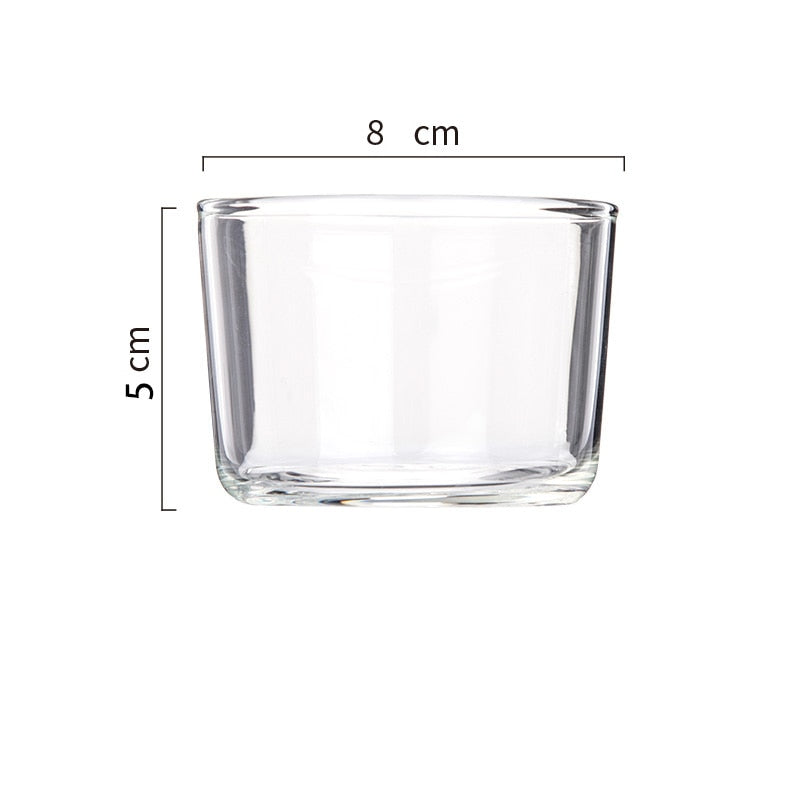 250ml Transparent Glass Dessert Cup