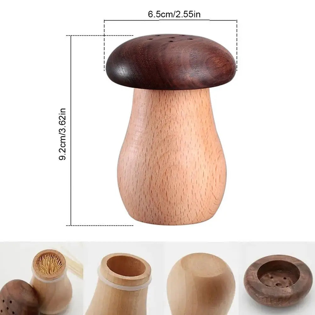 Mushroom Toothpick Holder Dispenser