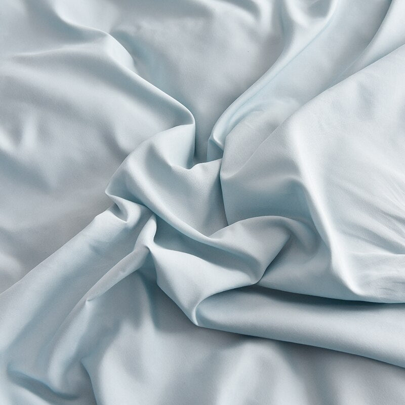 Solid Color Duvet Cover Set