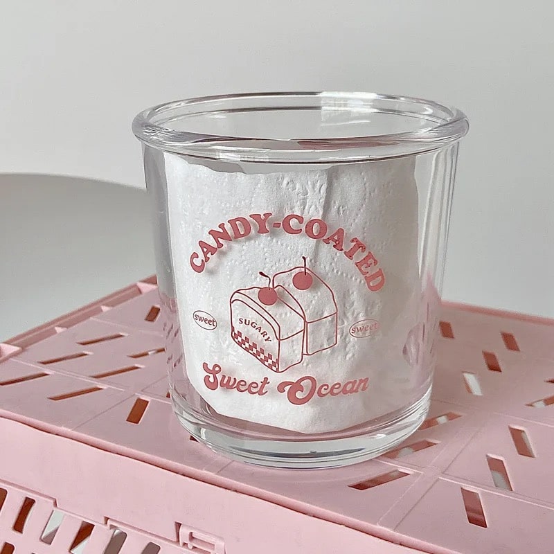 Cute Glass Cup for Coffee