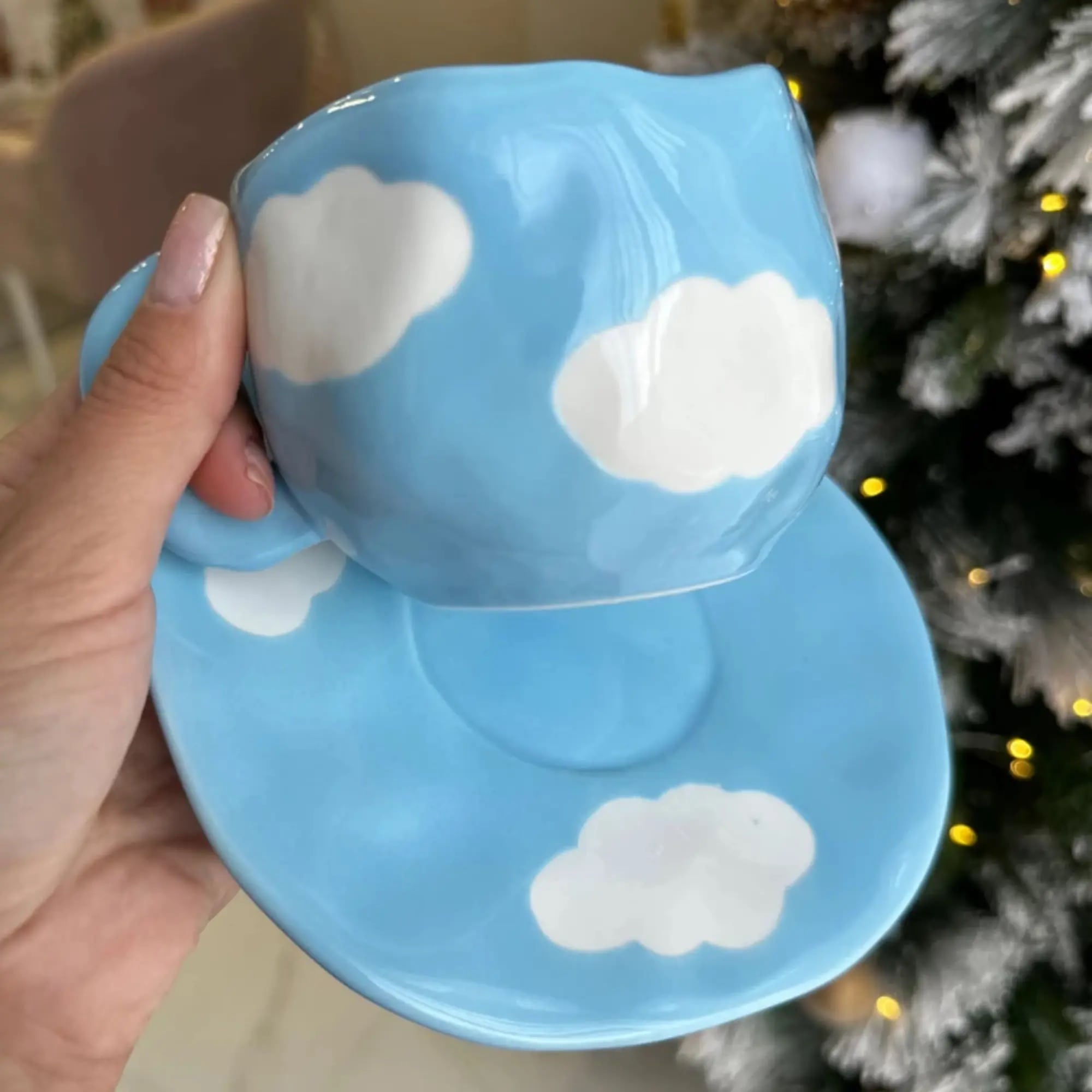 Blue Cloud Mug