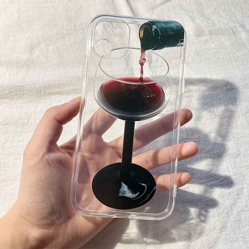 Red Wine iPhone Case