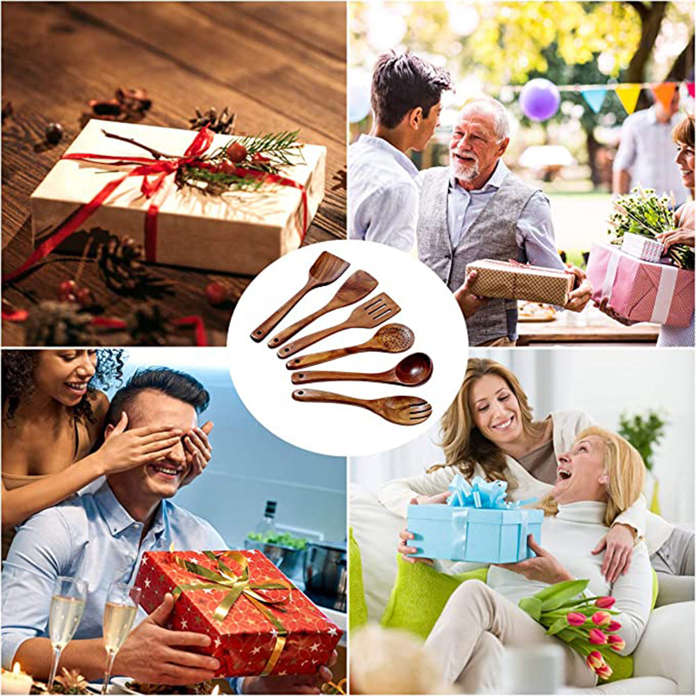 Wooden Cooking Utensil Set