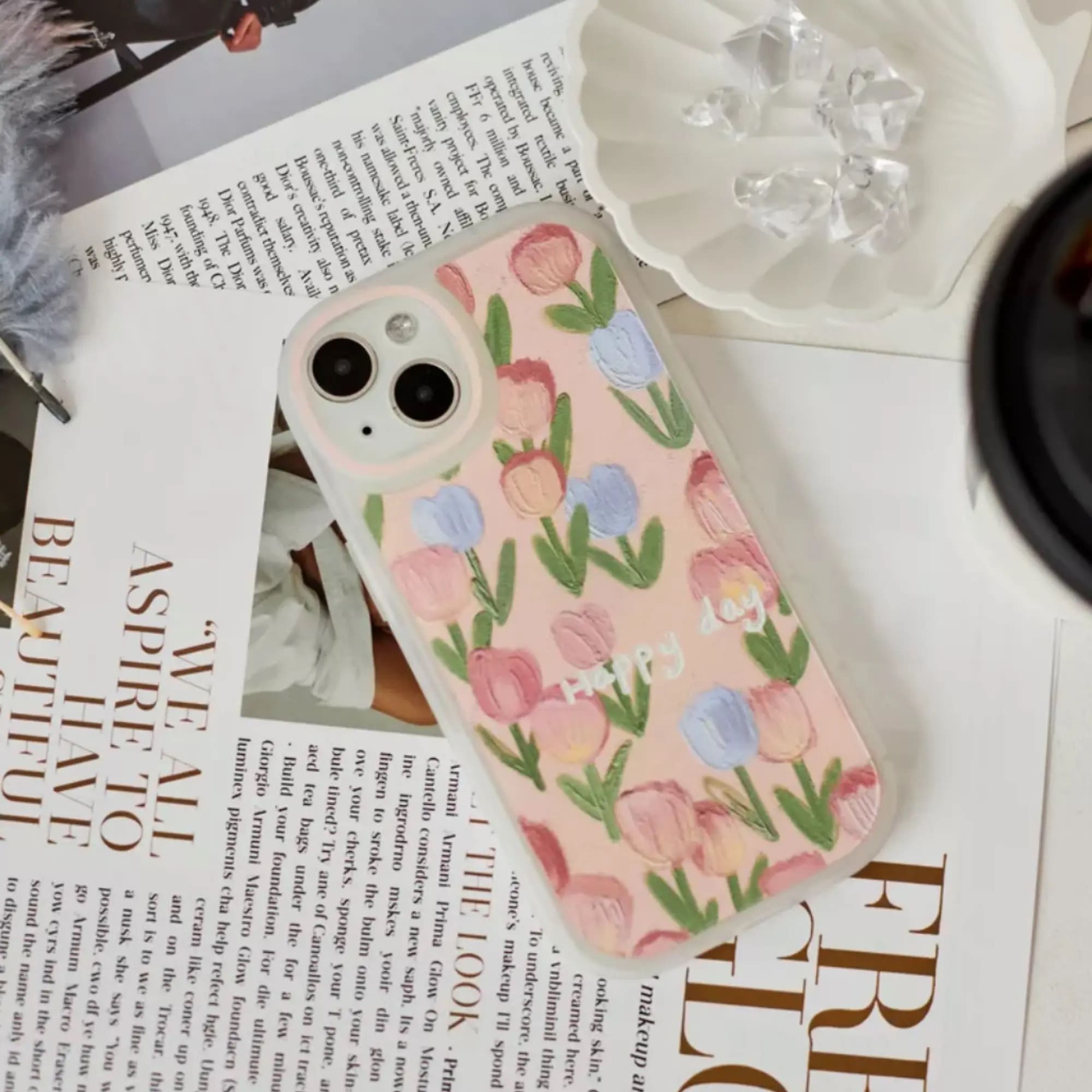 Pink Flowers Case