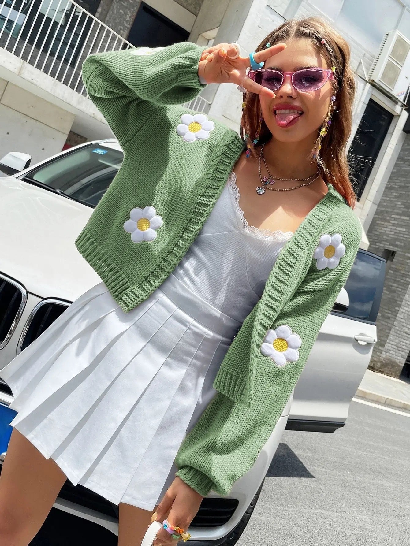Flower Cardigan