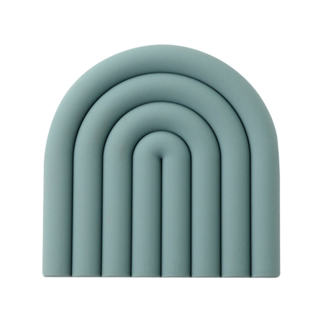 Rainbow Silicone Table Mat Coaster