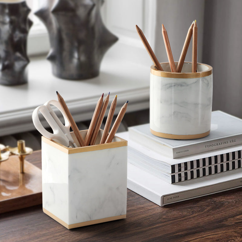 Marbelize Pen Holder