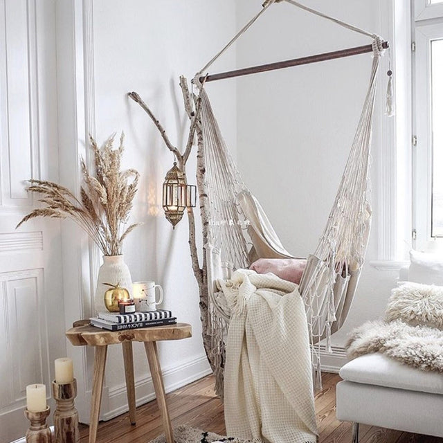Tassel Hanging Hammock Swing Chair