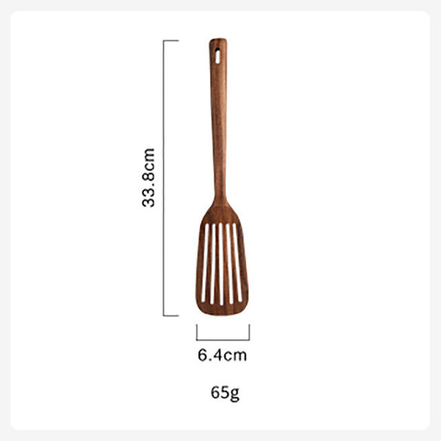 Wooden Cooking Utensil Set