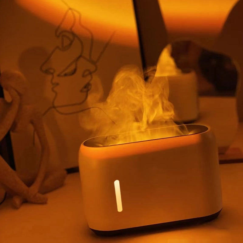 Aromatherapy Flame Simulation Machine Diffuser