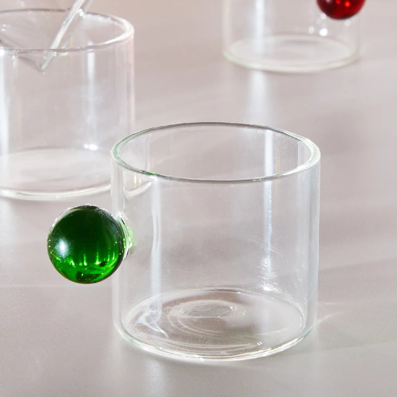 2PC Set Glass Espresso Cups