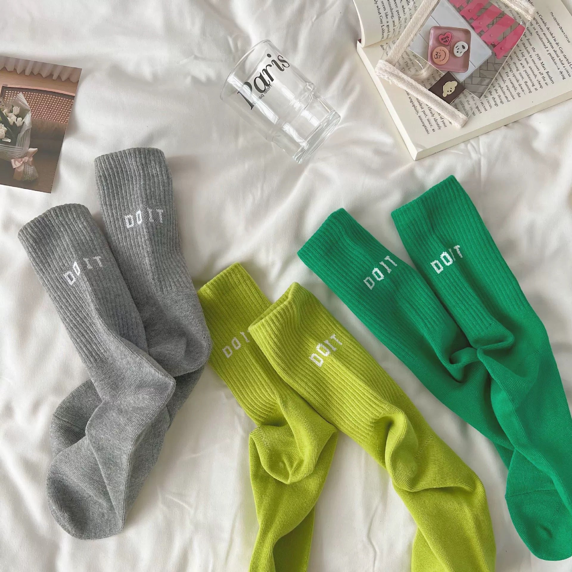 Y2k Pink Socks