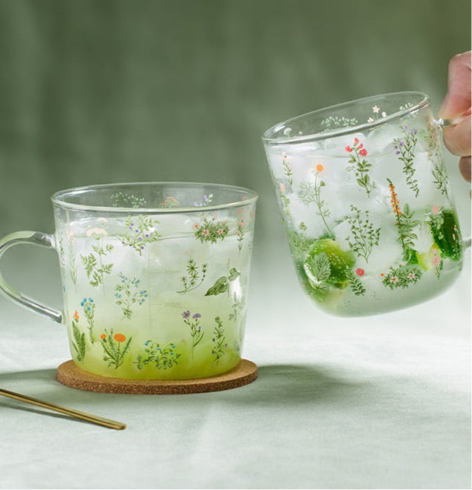 Grass Pattern Coffee Mug