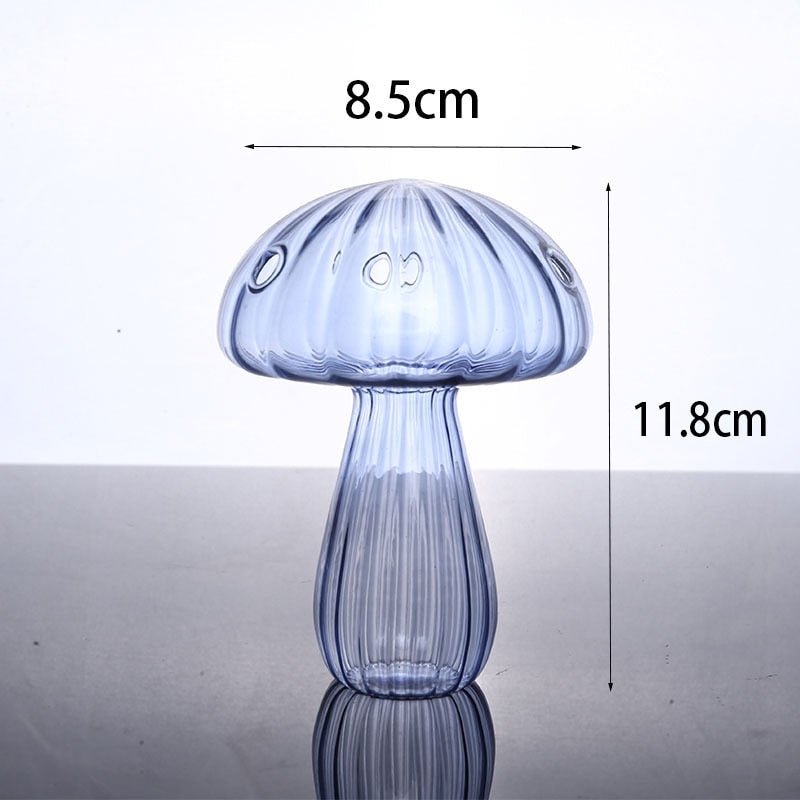 Mushroom Glass Vase