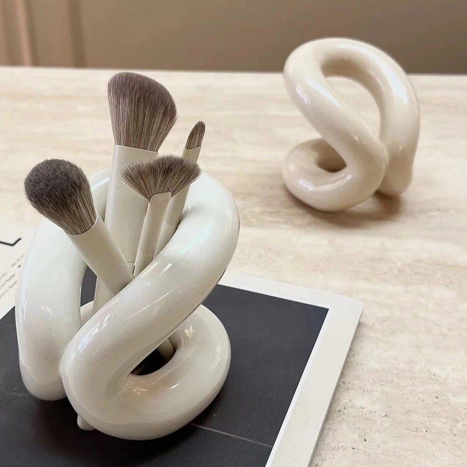Ceramic Brush Holder