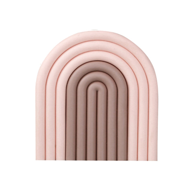 Rainbow Silicone Table Mat Coaster