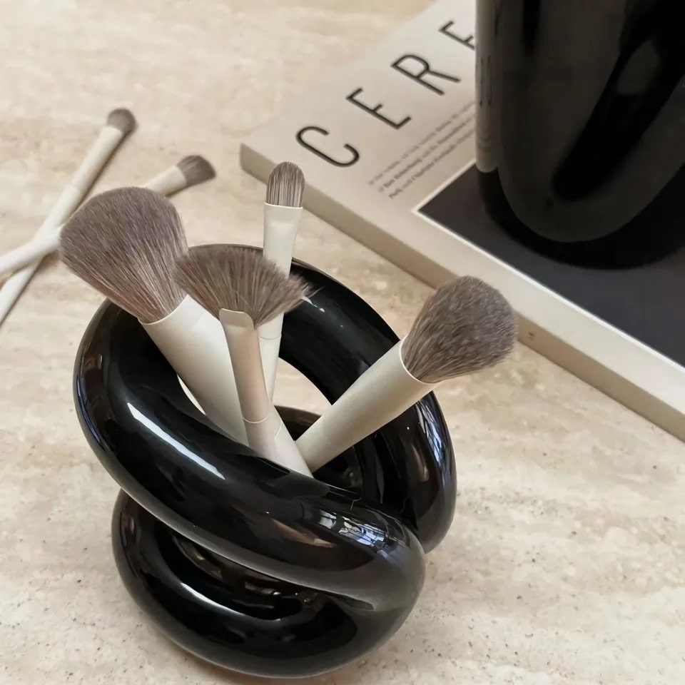 Ceramic Brush Holder