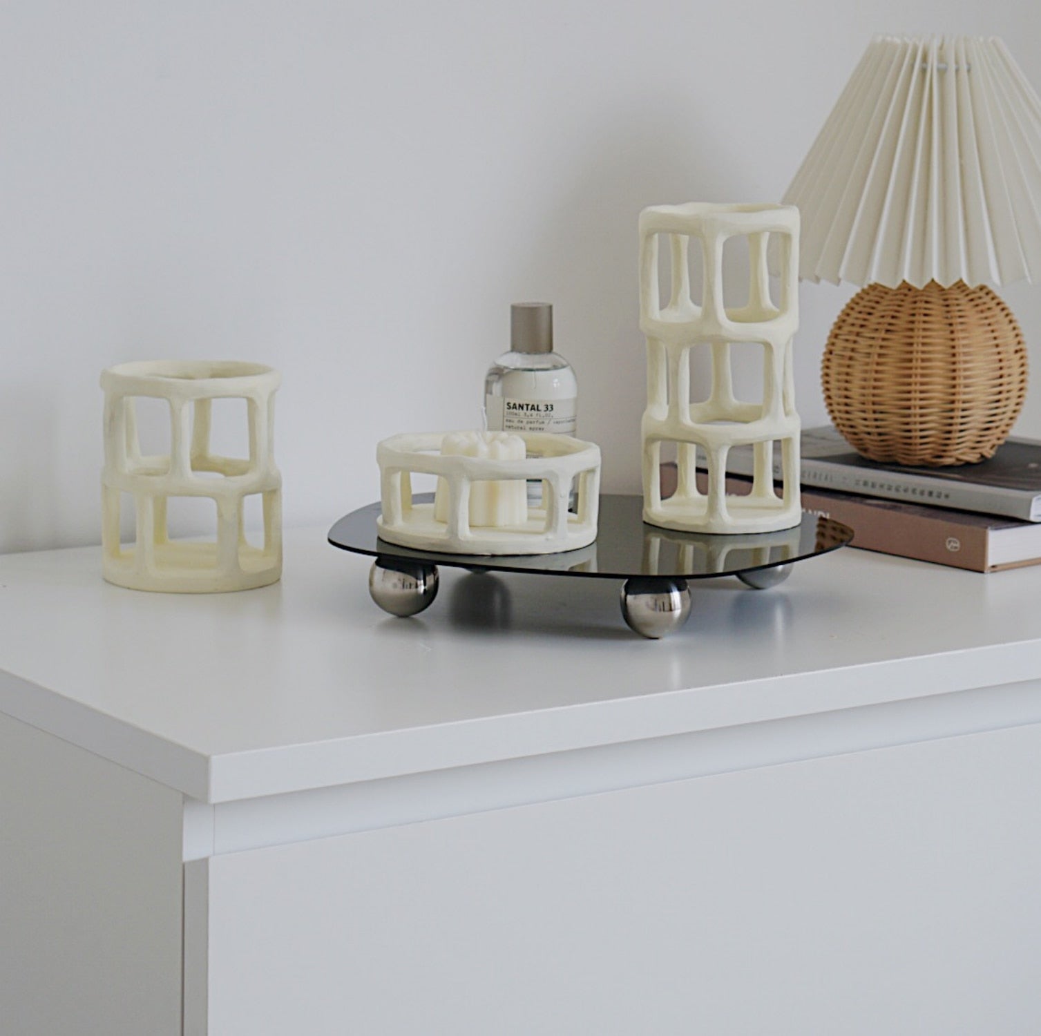 Chic Shaped Beauty Organizers