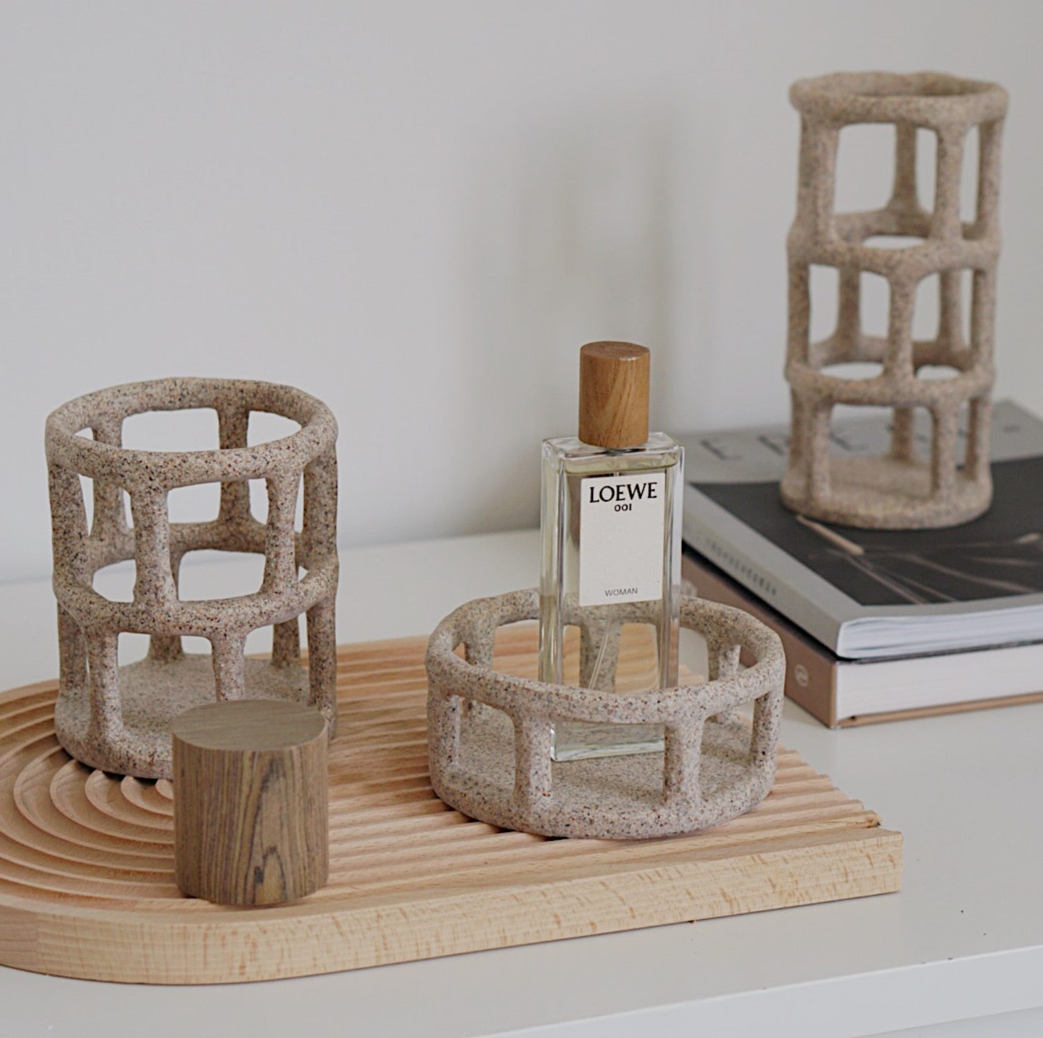 Chic Shaped Beauty Organizers