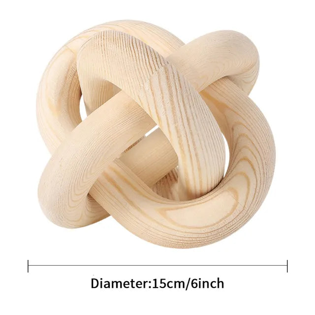 Rustic Wooden Chain Link