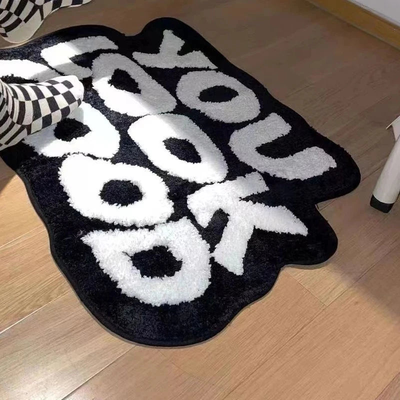 You Look Good Plush Decor Rug 4ft x 5ft