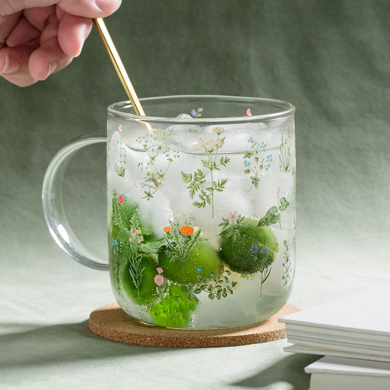 Grass Pattern Coffee Mug