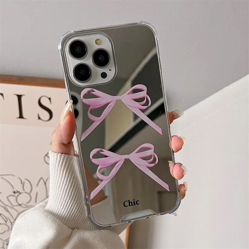 Pink Mirror iPhone Case