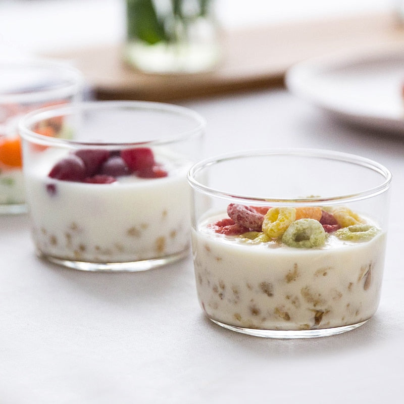 250ml Transparent Glass Dessert Cup