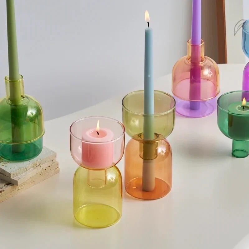Retro Candle Holders