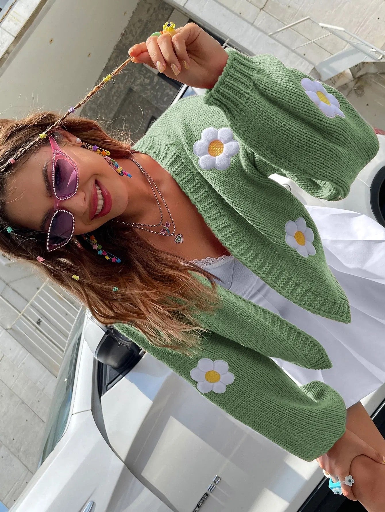 Flower Cardigan