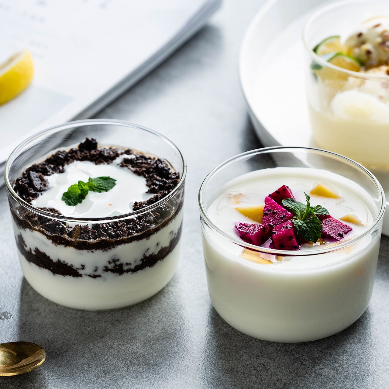 250ml Transparent Glass Dessert Cup