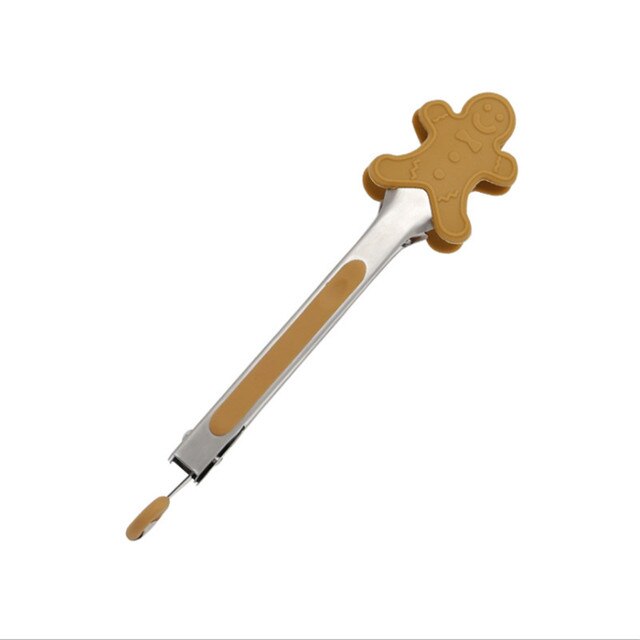 Christmas Silicone Food Tongs