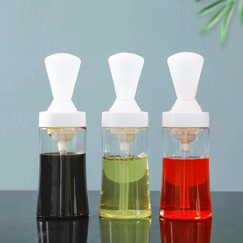 Silicone Oil Brush With Bottle