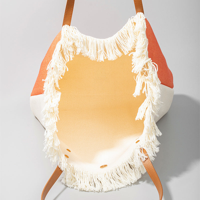 Boho Tote Bag | Large Commuter Style Women's Canvas Tote Bag