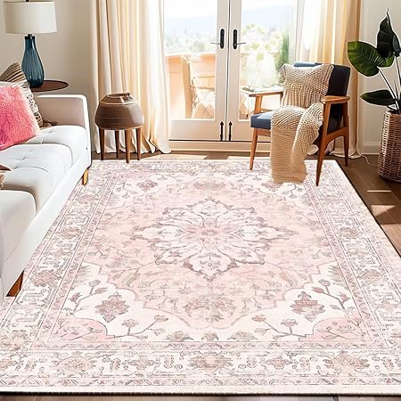Florence | Custom Boho Floral Rugs Washable Print Carpet Runner
