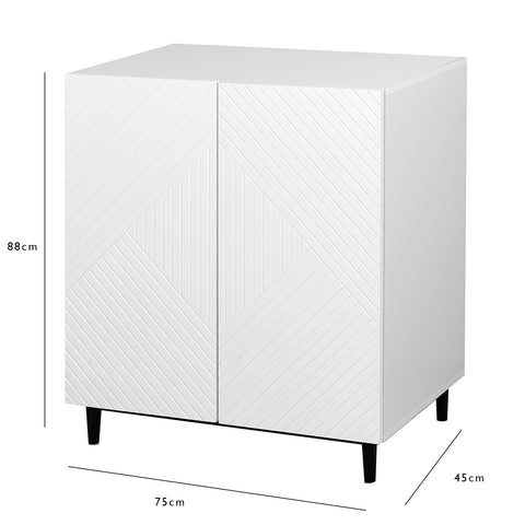 Credenza piccola Jack - bianca - VUSOLIFE