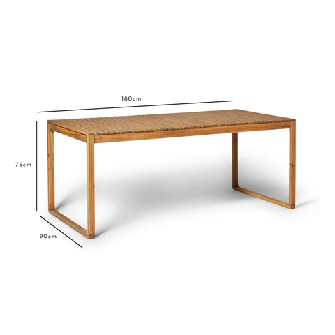 Table à manger de jardin Lennox