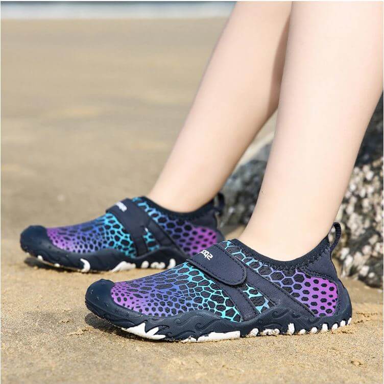 Zapatos de agua para niños Colección Beach d'Aquashoes