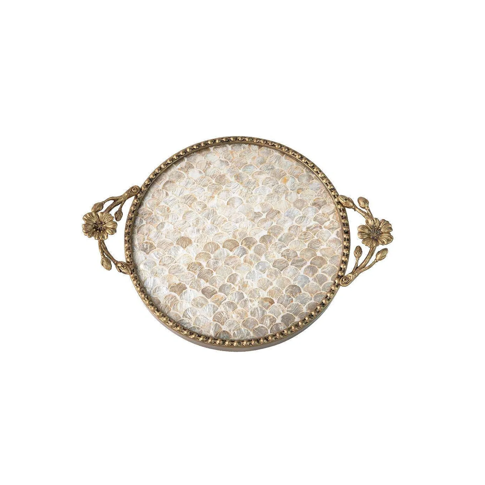 E style dense shell mosaic tray