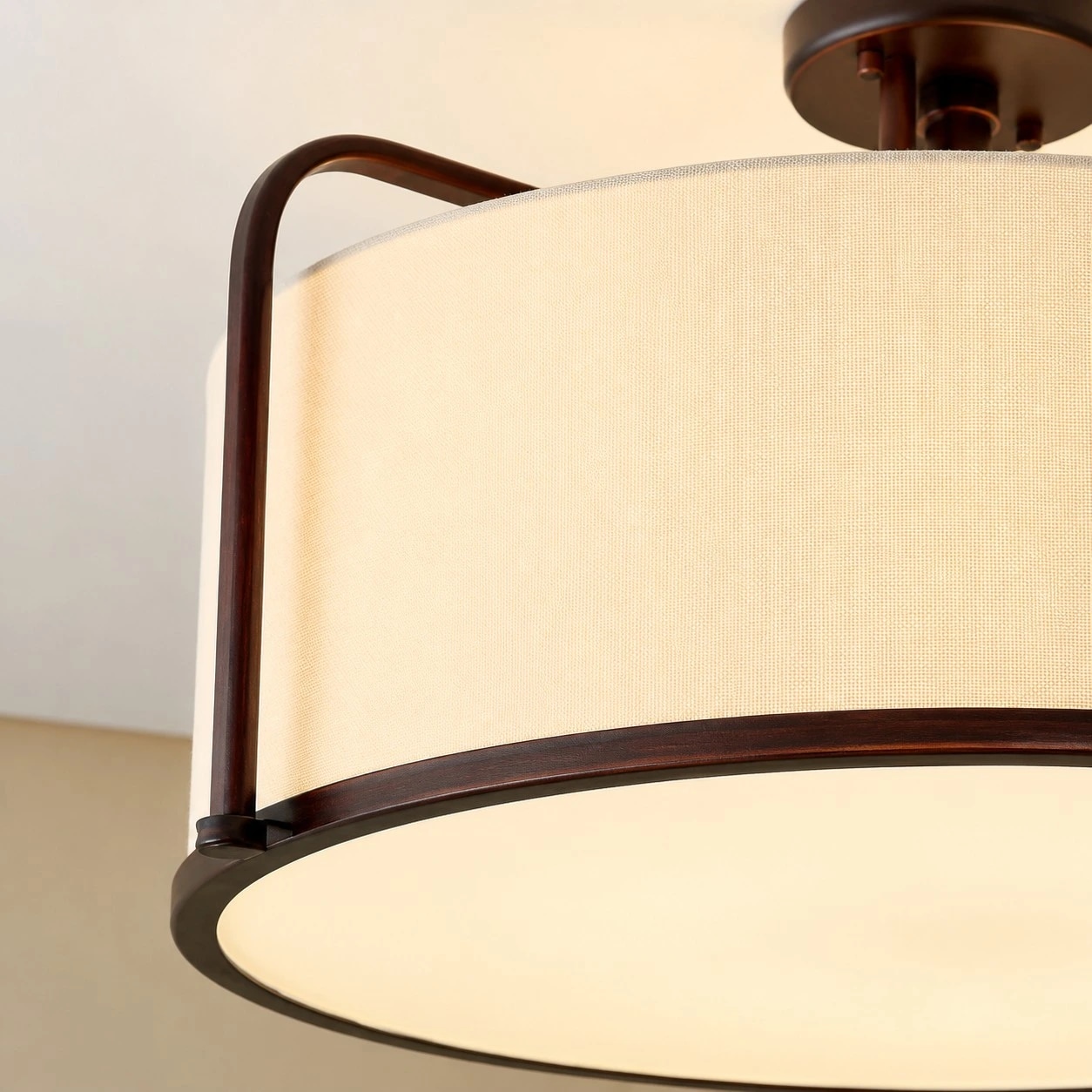 Coffee brown side frame